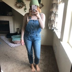 Levis Denim Overalls - Straight Leg - Size Medium